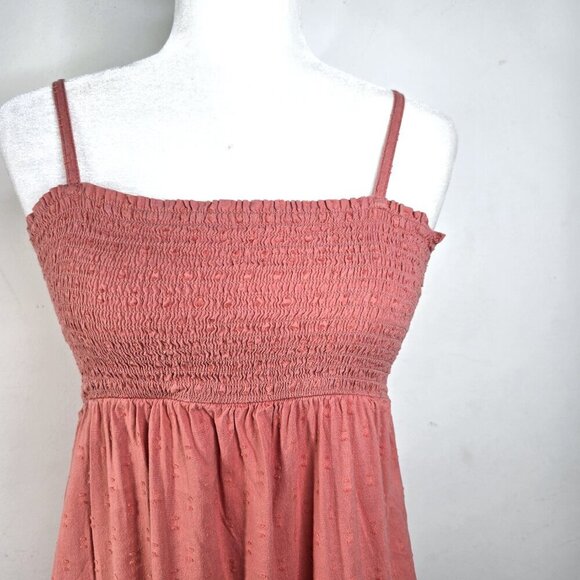 Old Navy Terracotta Tiered Smocked Cami Sun Dress - Picture 3 of 8